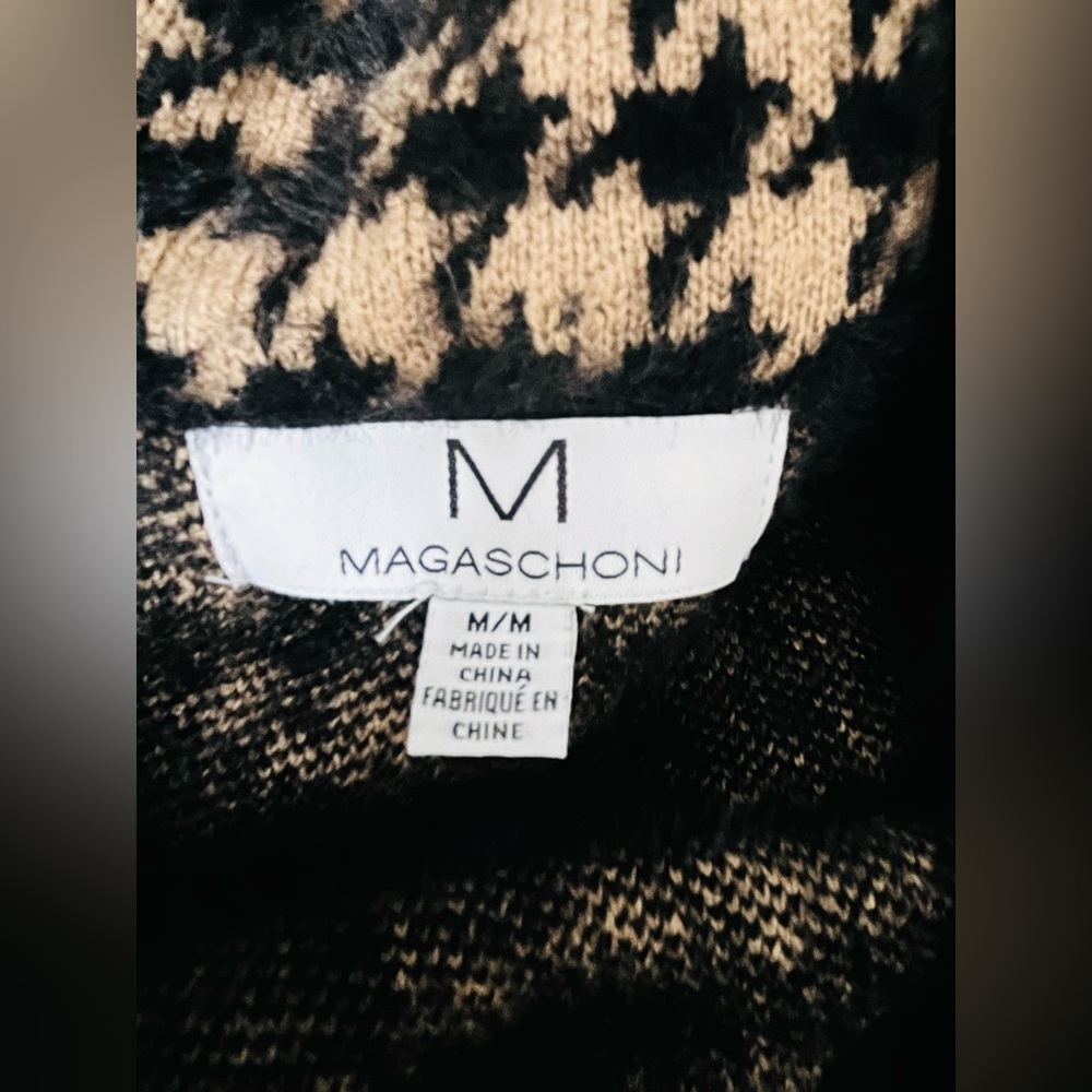 Magaschoni herringbone sweater coat - Picture 7 of 7